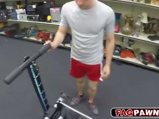 This schoolboy went to pawn his training gear